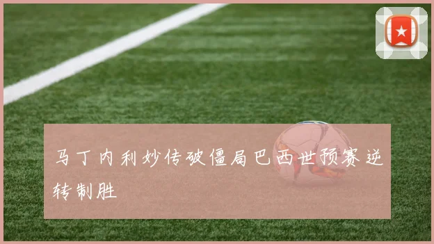 马丁内利妙传破僵局巴西世预赛逆转制胜