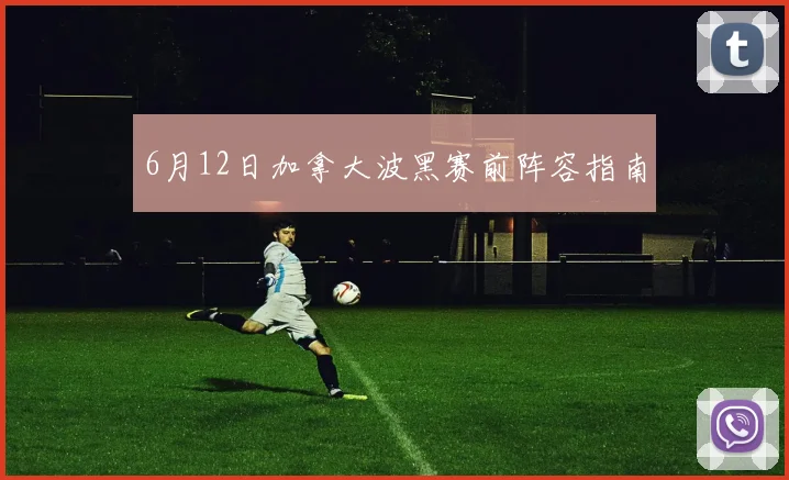 6月12日加拿大波黑赛前阵容指南