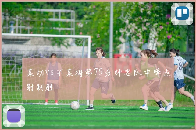 莱切vs不莱梅第79分钟客队中锋点射制胜